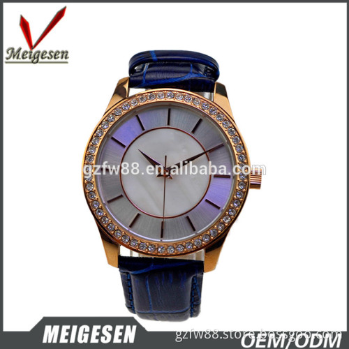 Ladies Watches with Gemstone Ring Waterproof Japanese Movement Quartz Stainless Steel Ladies Watch